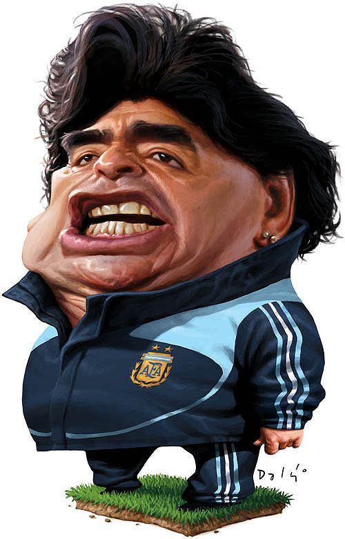 Digital Hand Made  celebrities  funny caricatures