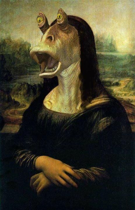 Mona Lisa Funny ArtWork
