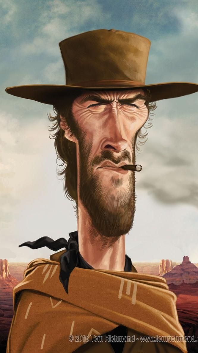 Digital Hand Made  celebrities  funny caricatures