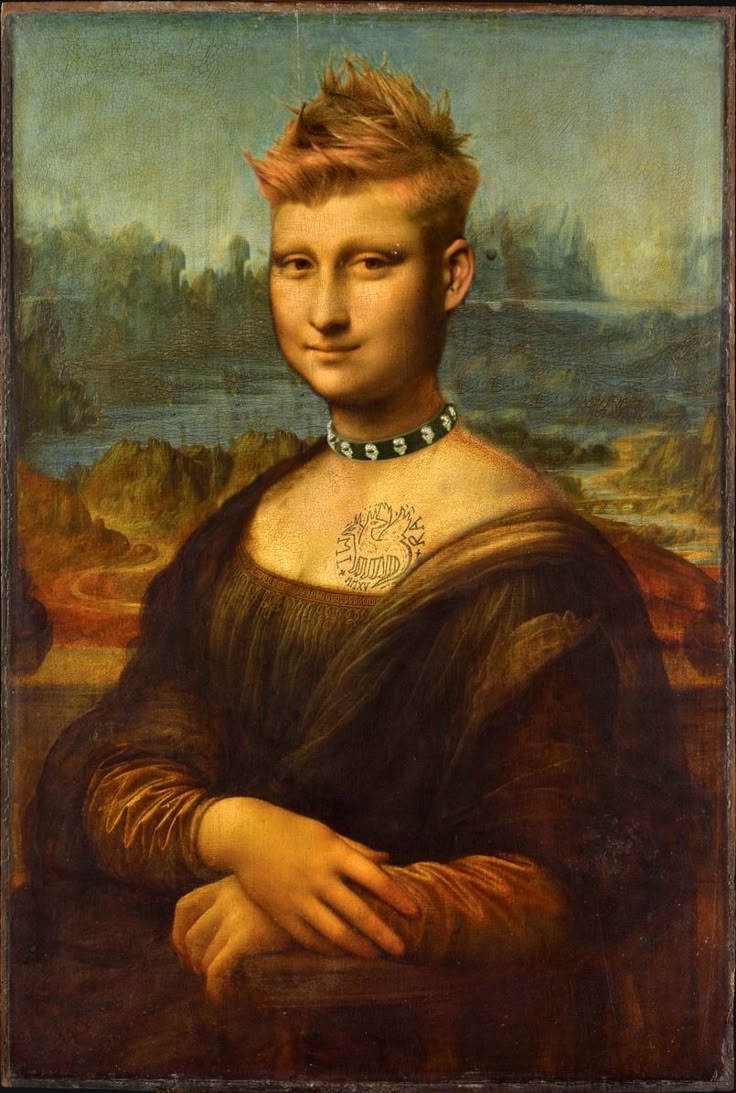 Mona Lisa Funny ArtWork