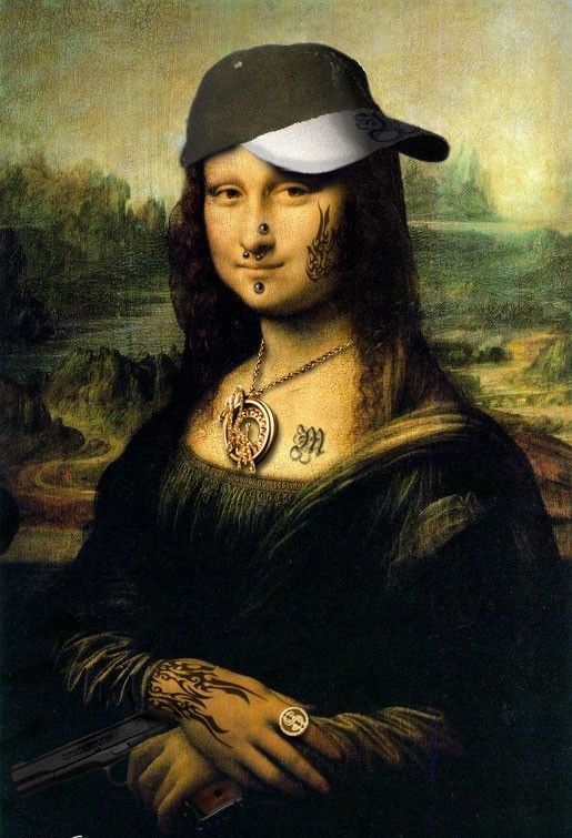 Mona Lisa Funny ArtWork